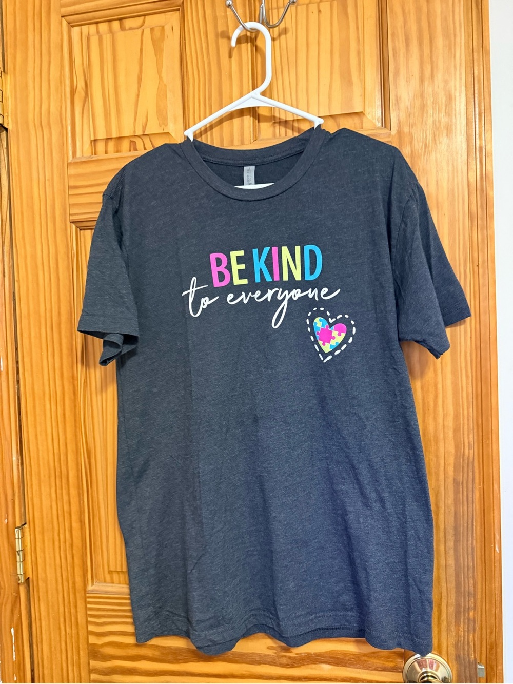 'Be Kind to Everyone' Graphic Tee - Dark Gray